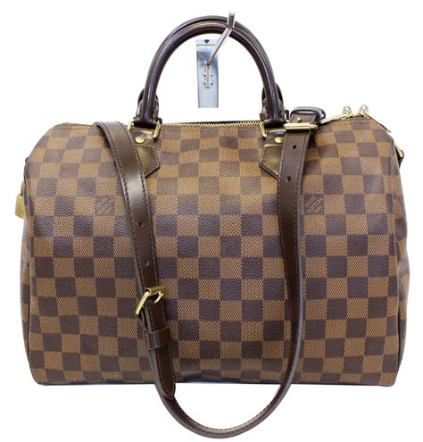 louis vuitton speedy 30 damier ebene fake|louis vuitton damier ebene original.